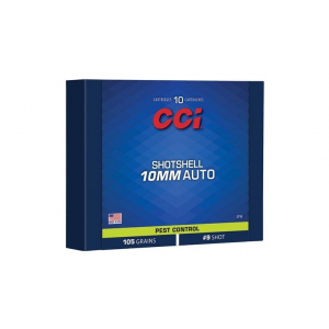  3710 10mm Auto 10 Per Box Pest Control Shotshell Bismuth Shot Ammo