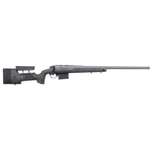 Bergara Rifles Premier HMR Pro 6.5 Creedmoor 5+1 24" Threaded Barrel Tactical Gray Cerakote Black with Gray Fleck Stock - Bergara Rifles