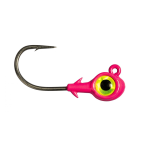 Z-Man Trout Eye X Jig Head - 3/16oz - Pink/Chartreuse 3pk - Z-Man