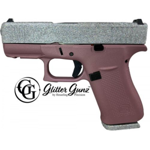 Glock 43X MOS 9MM Blush Diamond Glitter Glunz - Glock