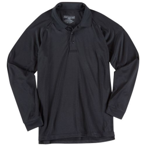Performance Long Sleeve Polo Black X-Large - 5.11 Tactical