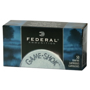 eral Game-Shok 22LR 40gr Copper-Plated Solid Point 50rd Box Ammo