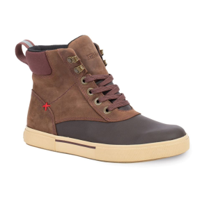 Xtratuf Women's 6 in Leather Lace Ankle Deck Boot Brown Size 9 - Xtratuf
