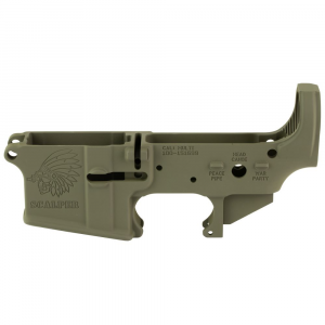 Sons of Liberty Gun Works SCALPER Stripped Lower Receiver - OD Green - Sons Of Liberty