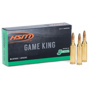  Game King 7mm-08 Rem 150 Gr Sierra GameKing Spitzer Boat-Tail 20 Bx/ 25 Cs Ammo