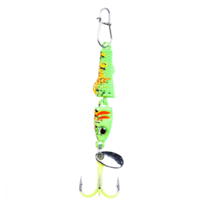 Clam Jointed Pinhead Pro PT - 1/32 oz Size 16 - Glow Green Koi - Clam
