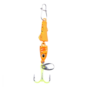 Clam Jointed Pinhead Pro PT - 1/4 oz Size 8 - Glow Orange Koi - Clam