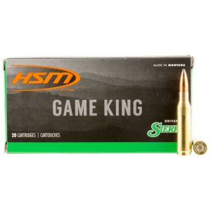  Game King 7mm-08 Rem 160 Gr Sierra GameKing Spitzer Boat-Tail 20 Bx/ 25 Cs Ammo
