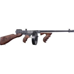 Thompson 1927A-1C Trump .45 ACP, 16.5" Blue/Walnut 50rd Drum - Auto Ordnance