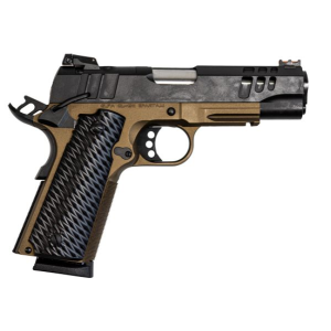 Great Lakes Firearms 1911 Pistol 9MM 4.25" FS Black Slide Bronze Frame - Great Lakes Firearms