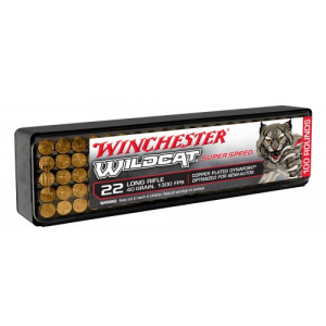 chester Wildcat Super Speed .22 LR 40 Gr Hollow Point (HP) 100 Bx/ 20 Cs Ammo