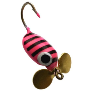 JB Lures Tungsten Spin Drop - Neon Red - Jb Lures