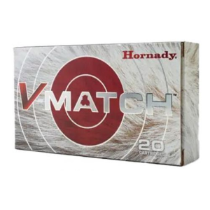 Hornady V-Match Rifle Ammo 22 ARC 62 gr. ELD-VT 20 rd. - Hornady