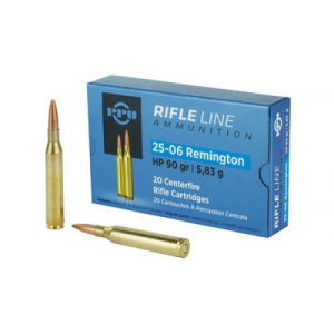  Standard Rifle 25-06 Rem 90 Gr Hollow Point 20 Bx/ 10 Cs Ammo