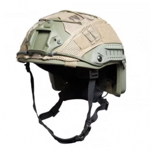 Guard Dog Body Armor FAST Level 3a Ballistic Helmet - Universal Fit - OD Green W/ Multicam Cover - Ga Precision