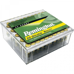 ington Golden Bullet Rimfire 22 LR. 40 Gr. PLRN 100 Rd. Ammo