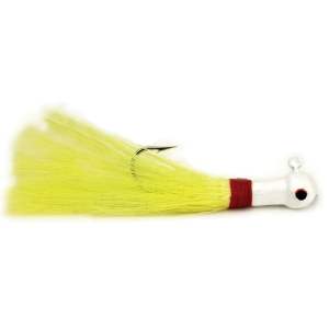 Sea Striker Popeye Bucktail Chartreuse 3/8oz 2pk - Sea Striker