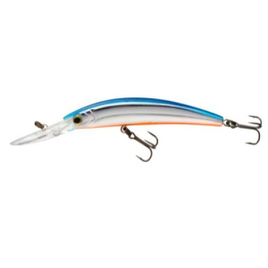 Yo-Zuri Crystal Minnow Deep Diver Walleye Hard Bait Lure, Blue Chrome, 5 1/4" - Yo-Zuri