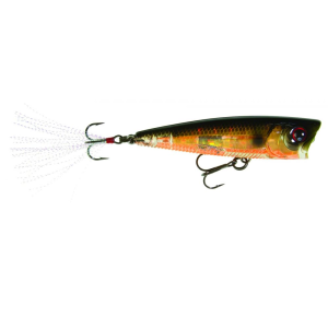 Yo-Zuri R1101PGBL 3DB Popper, 3" Gold Black - Yo-Zuri