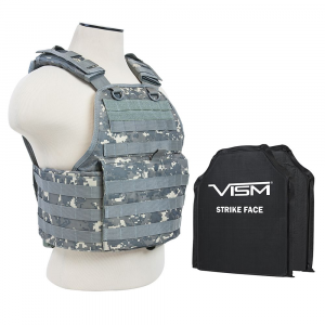 NcStar Plate Carrier Vest 2, 10" x 12", Digital Camouflage - Ncstar