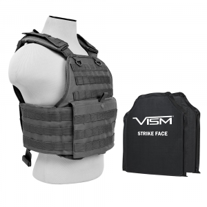 NcStar Plate Carrier Vest 2, 10" x 12", Urban Gray - Ncstar