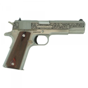 Colt Government Model .45 ACP 5in Brl Stainless Filigree Frame - Colt