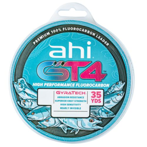 Ahi GT4 Fluorocarbon Leader 20LB/CLEAR - 35yards - American Angler