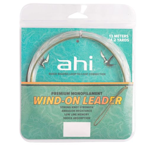 Ahi WIND-ON Mono Leader 150LB - 14.2yards 13meters - American Angler
