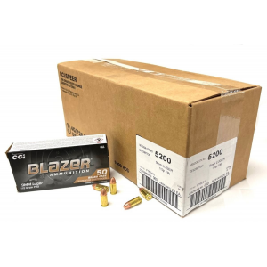  Blazer Brass 9mm 115gr FMJ 1000rd Case Ammo