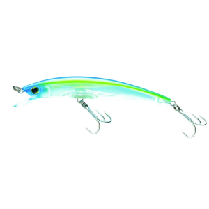 Yo-Zuri Crystal 3D Minnow Floating Hard Bait Lure, Blue/Yello, 5 1/4"w - Yo-Zuri