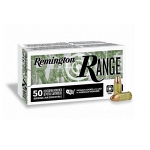 ington Range Full Metal Jacket 9mm 115gr 100 Round Box Ammo