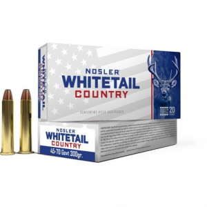 ler Whitetail Country Rifle 45-70 Govt 300 Gr. SW 20 Rd. Ammo