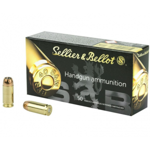 lier & Bellot 40 S&W 180gr Jacketed Hollow Point 50rd Box Ammo