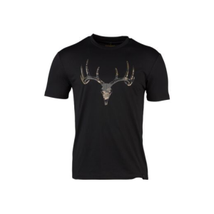 Browning Ss Perf Camp Shirt Whitetail Logo Black Xx-large - Browning