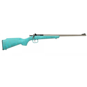 CRICKETT RIFLE G2 .22 LR BLUE SYNTHETIC/GOLD WEB STAINLESS - Crickett