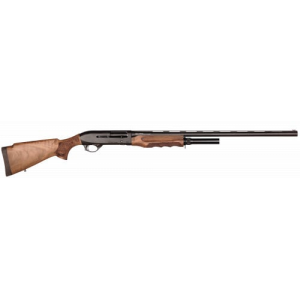 Four Peaks Imports AKSA Arms S2 20 GA 3" 5+1 28" Chrome Plated 7075-T6 Aluminum Receiver Wood Stock - Four Peaks