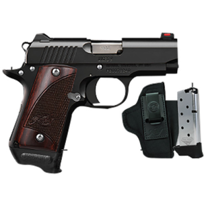 Kimber Micro 9 RTC Bundle 9mm 3.15 Black Rosewood w/Holster & 2 Tac-Mags 7r - Kimber