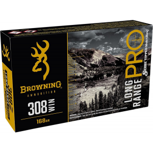 wning Long Range Pro 308 Win 168 Gr Sierra MatchKing BTPT 20 Bx/ 10 Cs Ammo