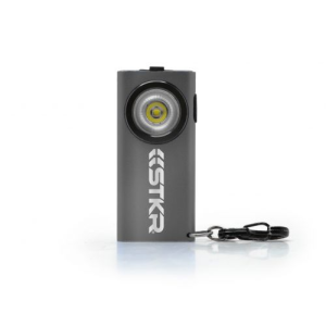 STKR SlimJIMMY Keychain Flashlight, Gray - Stkr