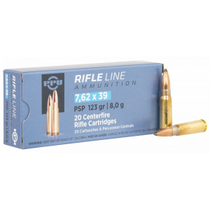 Z Metric Rifle Rifle Line 7.62x39mm 123 Gr Pointed Soft Point (PSP) 20 Per Box/ 50 Cs Ammo