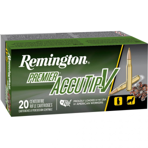 Remington Premier AccuTip Centerfire Rifle Ammo 223. Rem. 55 gr. AccuTip-V - Remington