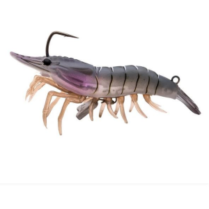 Mustad Live Shrimp Finesse Bait 3" White Shrimp - Mustad