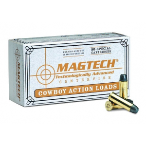 tech Cowboy Action 44-40 Win 200 Gr Lead Flat Nose (LFN) 50 Bx/ 20 Cs Ammo