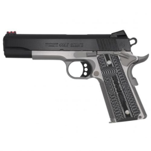 Colt Government .45 ACP 5 Blued Slide Stainless Steel Frame Blemished - Colt