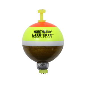 Northland Lite-Bite Round Bobber 1 1/2" Diameter Sunrise 2/Cd - Northland Fishing Tackle