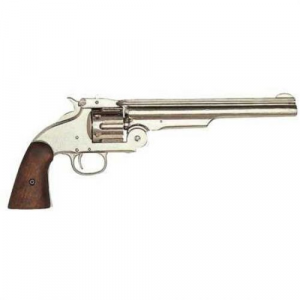 Taylor's & Co. Second Model Schofield Nickel 45 Long Colt Revolver - Taylor's & Company