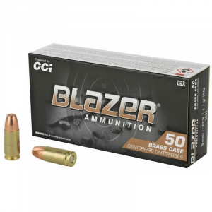  5296 Blazer Brass 9mm Luger 100 Gr Full Metal Jacket 50 Per Box/ 20 Case Ammo