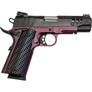 GLFA 1911 Pistol 9mm 4.25" Fs BLK Slide Black Cherry Frame - Great Lakes Firearms