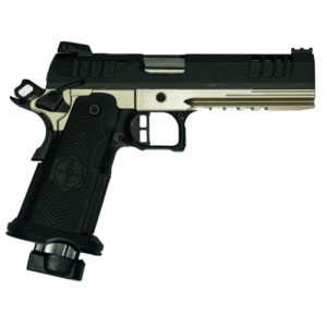 GLFA 1911DS SYNERGY 9MM 5" 20 SHOT BLK SLIDE PLATINUM FRAME GL1911DS-9FSS G-PLT - Great Lakes Firearms