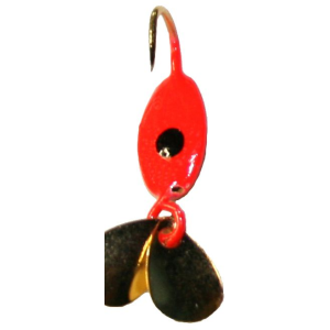 K&E Fairy Jig Size 10 Red - K&E Stopper Lures